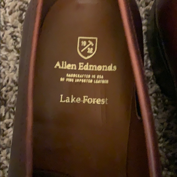 Allen Edmonds Lake Forest Penny Loafers Oxblood